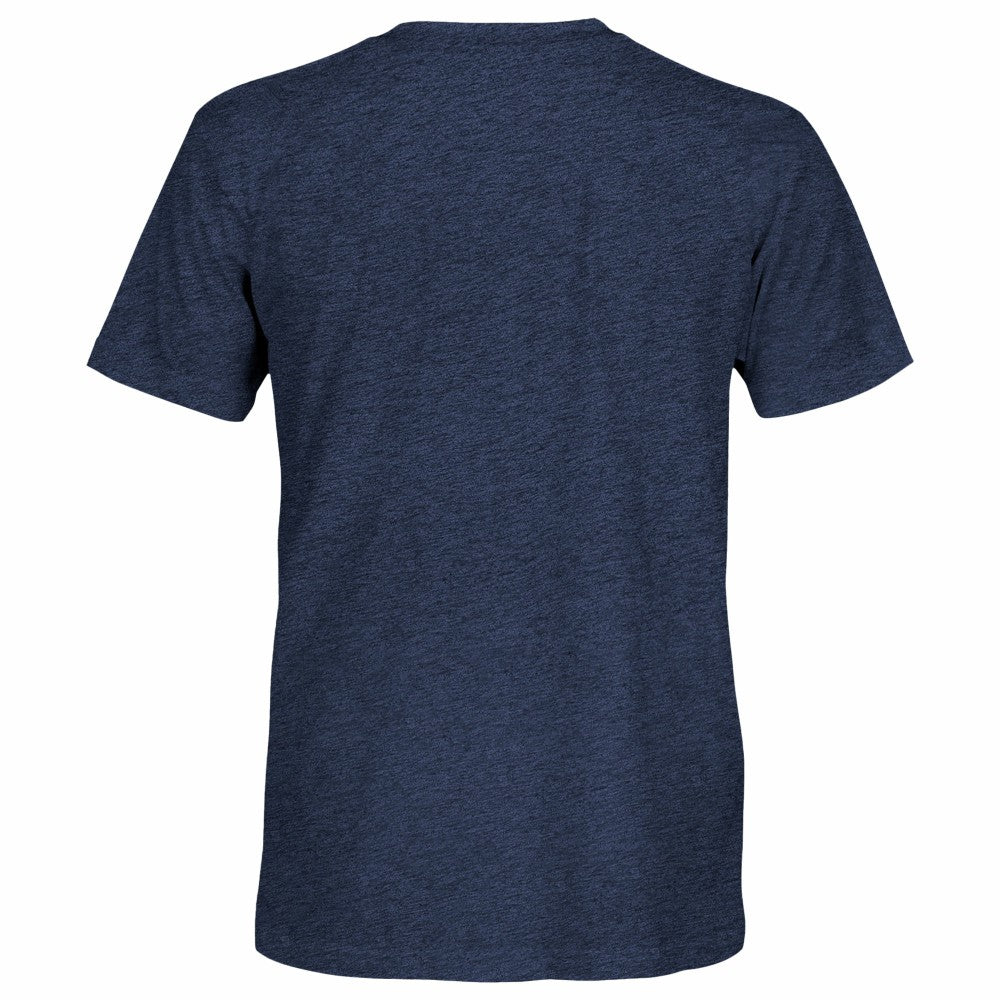 Tottenham Hotspur 1863FC Left Mono Badge Vintage Tri-Blend T-Shirt - Navy for sale