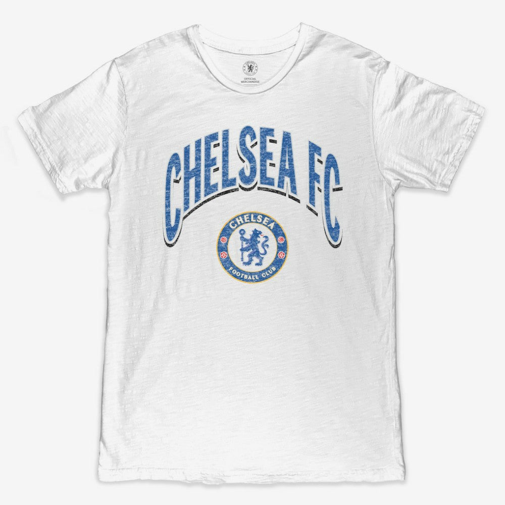 Chelsea 1863FC Retro Wordmark T-Shirt - White sale