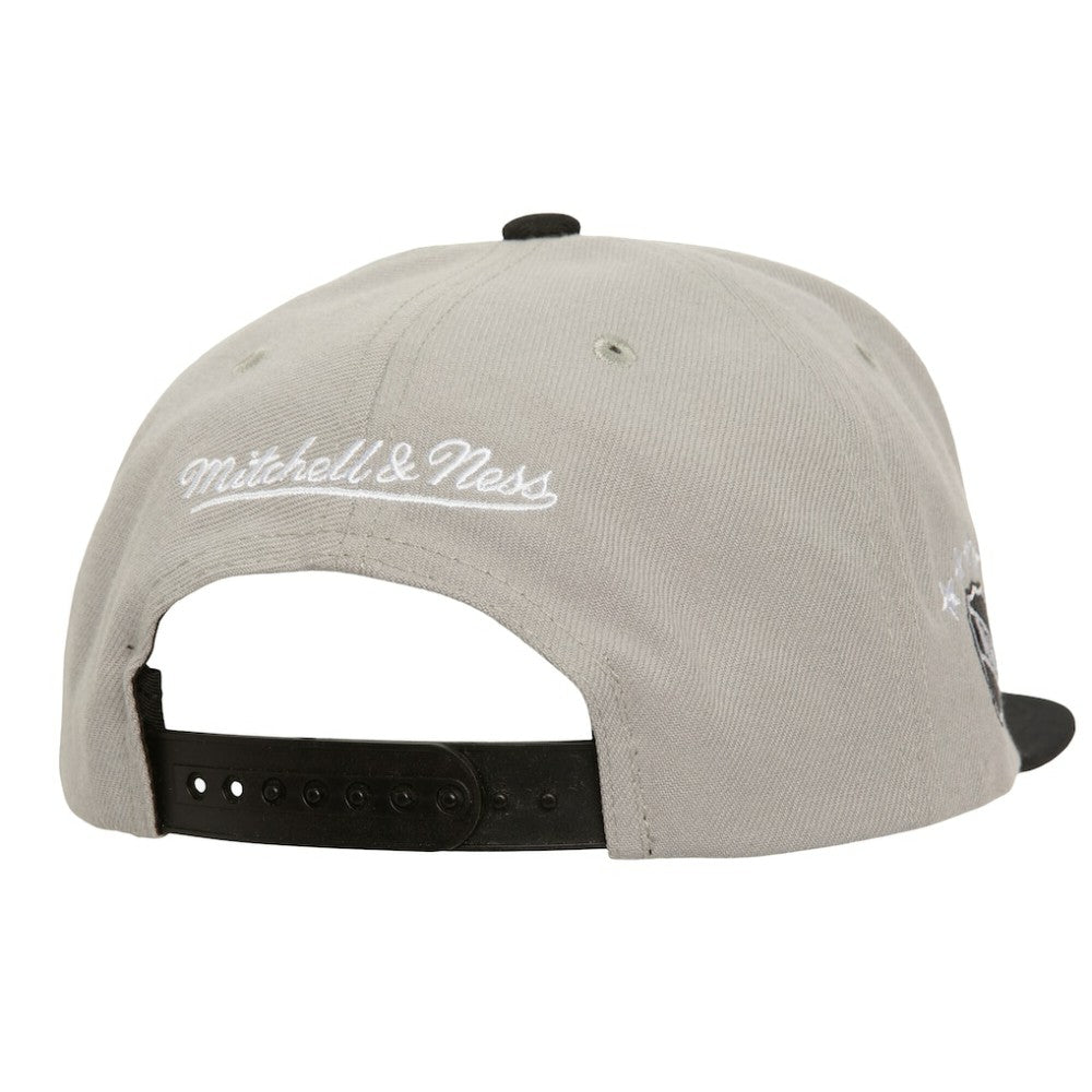 Los Angeles Kings Mitchell & Ness Soul Triple Up Snapback Hat Gray