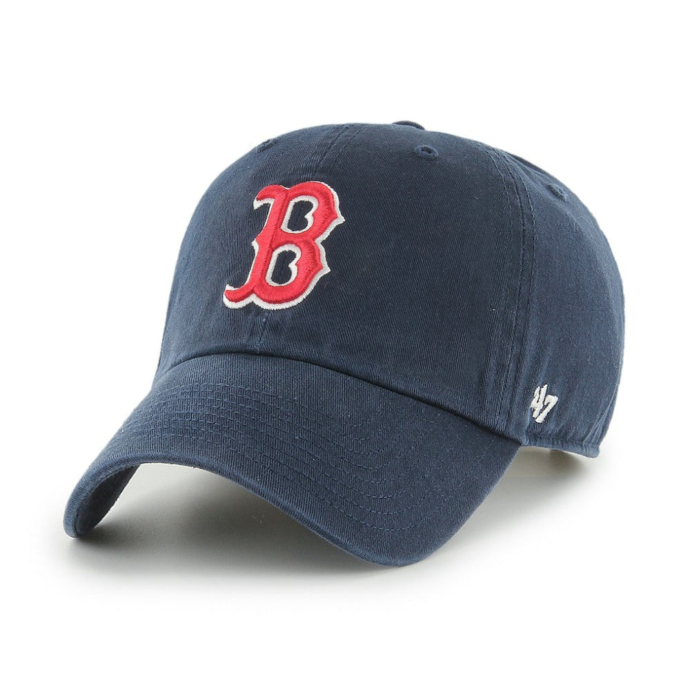 Boston Red Sox Youth Clean Up Adjustable Hat - Navy | 47 brand