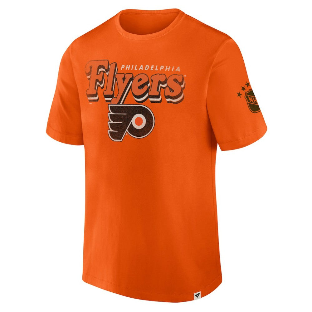 Philadelphia Flyers Fanatics Decades Collection Made To Last T-Shirt Orange