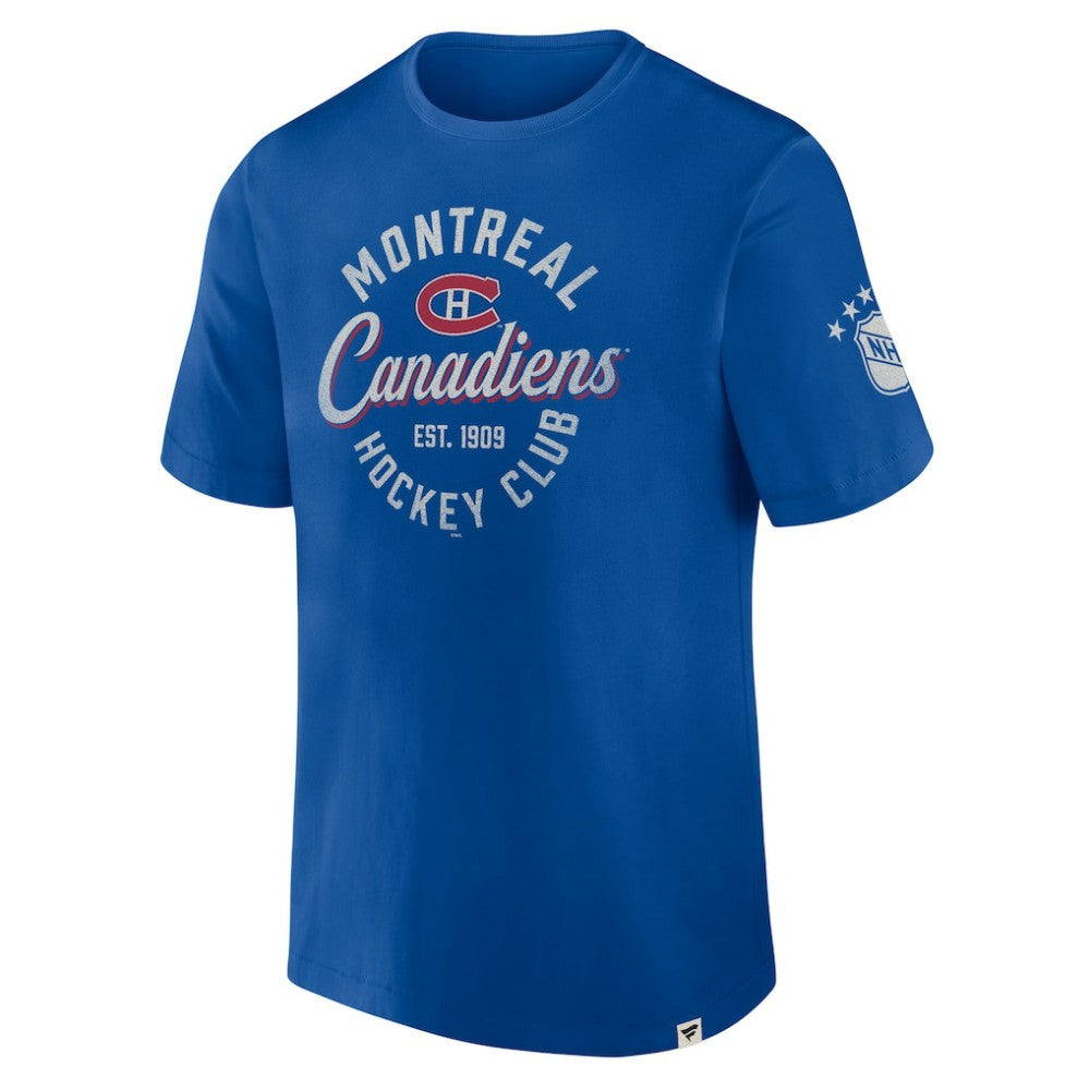 Montreal Canadiens Fanatics Decades Collection Made To Last T-Shirt Royal