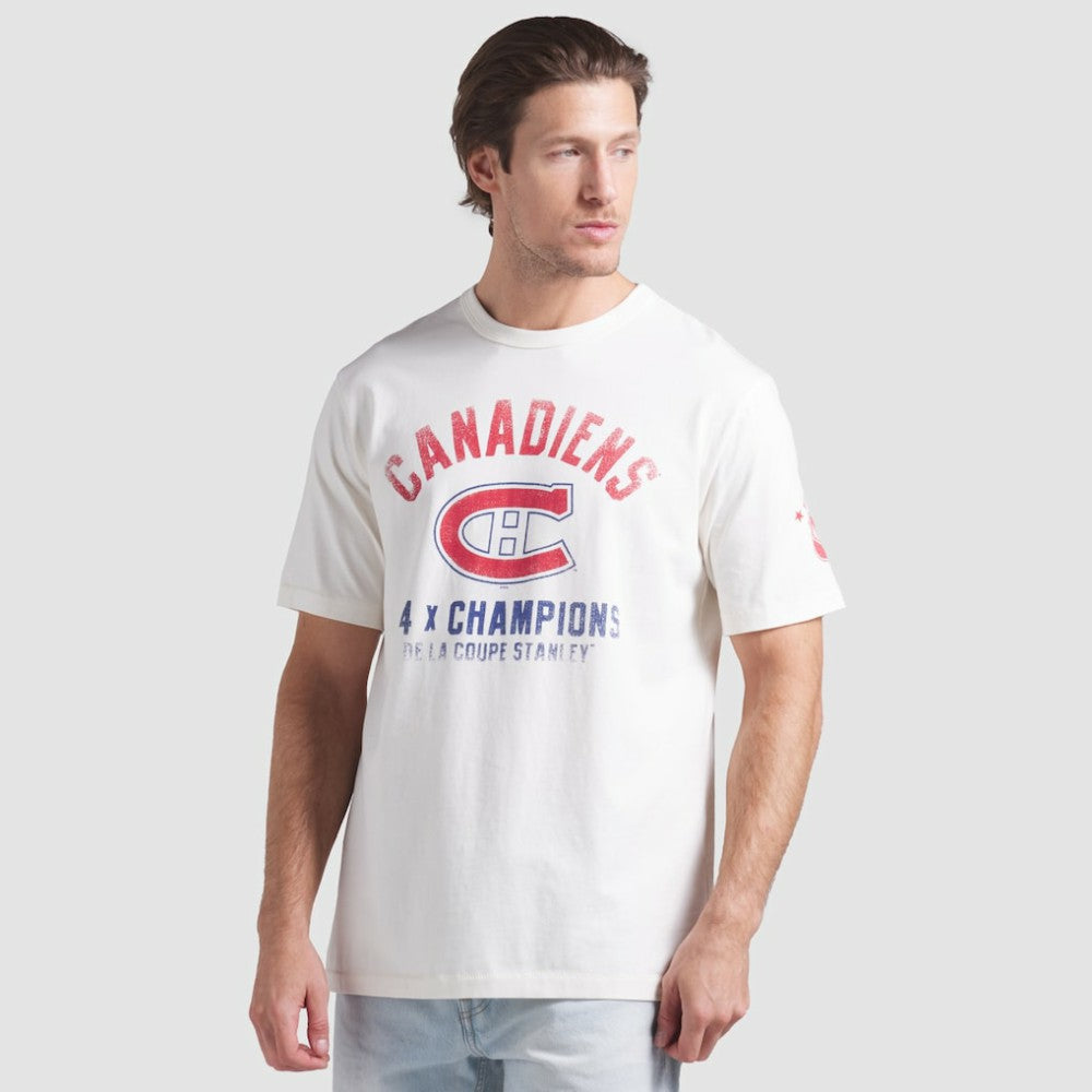 Montreal Canadiens Fanatics Decades Collection Timeless T-Shirt White