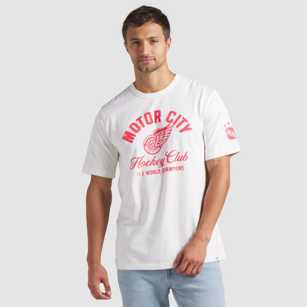 Detroit Red Wings Fanatics Decades Collection Timeless T-Shirt White
