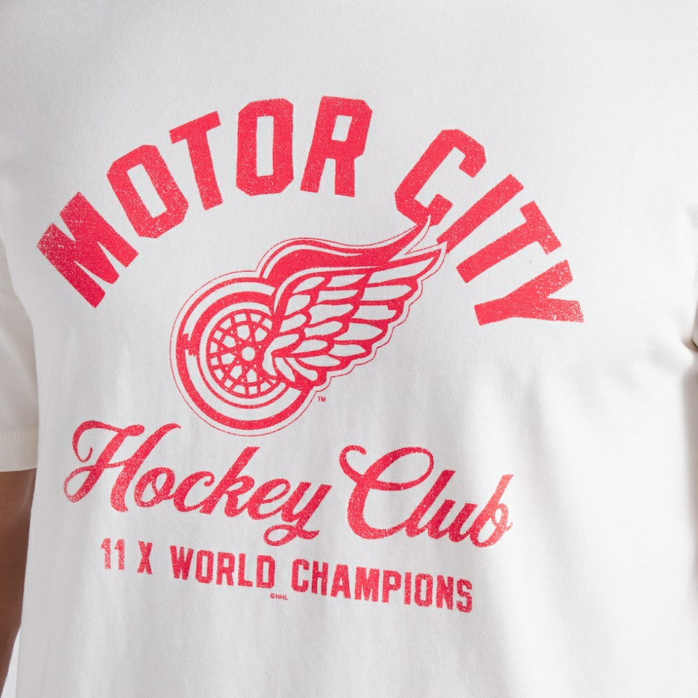 Detroit Red Wings Fanatics Decades Collection Timeless T-Shirt White