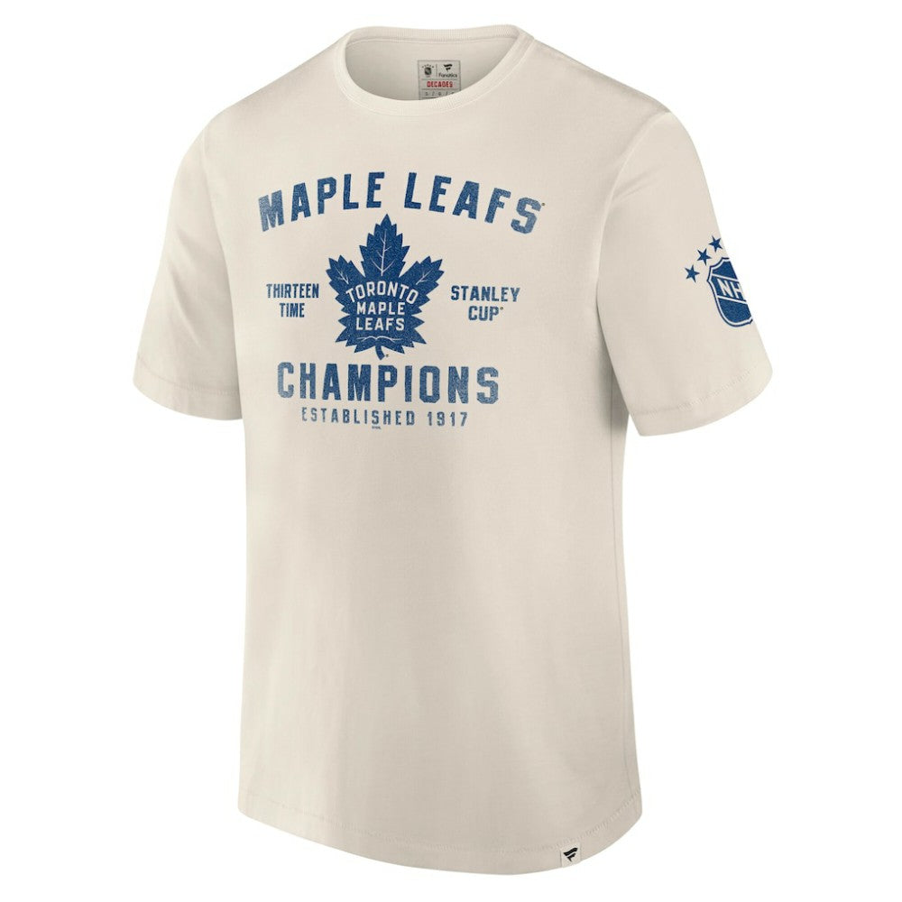 Toronto Maple Leafs Fanatics Decades Collection Timeless T-Shirt White