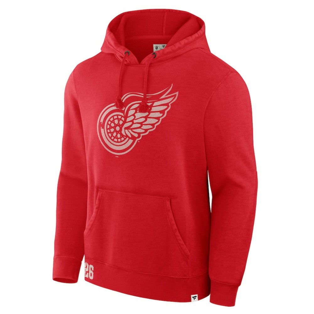 Detroit Red Wings Fanatics Decades Collection Tradition Hoodie Red