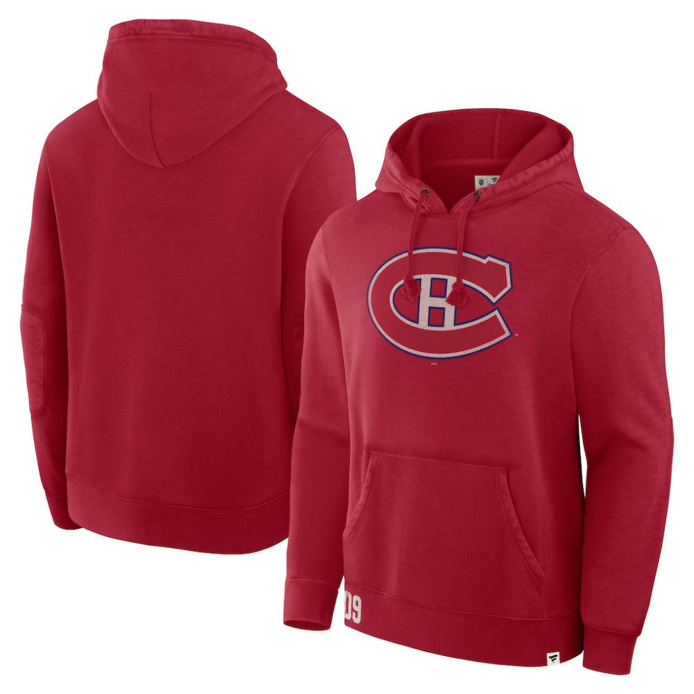 Montreal Canadiens Fanatics Decades Collection Tradition Hoodie Red