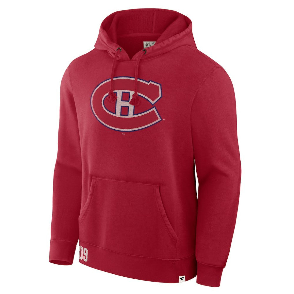 Montreal Canadiens Fanatics Decades Collection Tradition Hoodie Red
