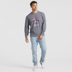 Edmonton Oilers Fanatics Decades Collection Legendary Fleece Pullover Sweatshirt Heather Gray