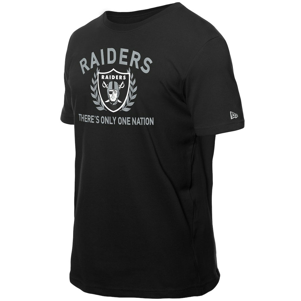 Las Vegas Raiders New Era 2025 NFL Draft T-Shirt - Black discount
