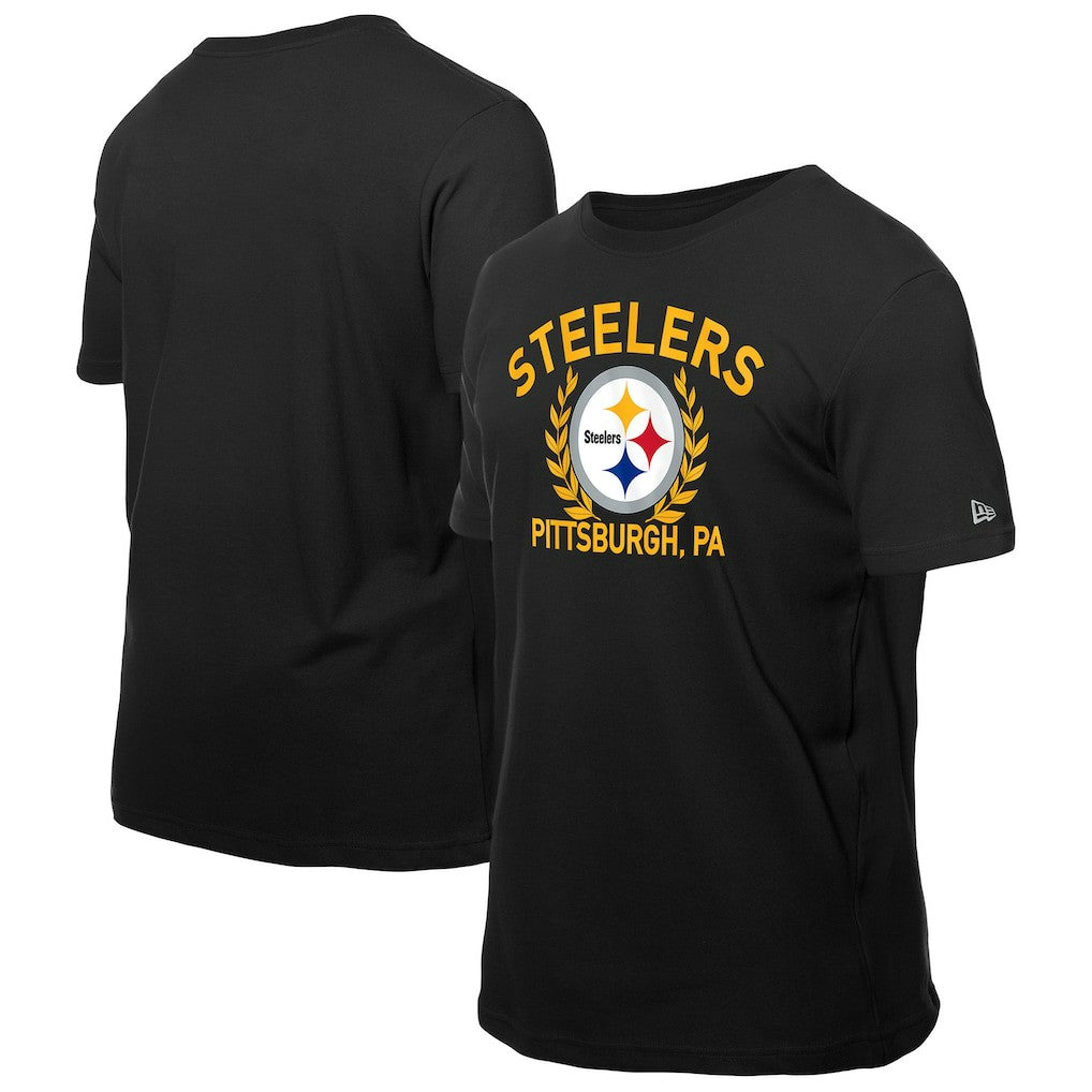 Pittsburgh Steelers New Era 2025 NFL Draft T-Shirt - Black for sale