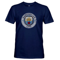 Manchester City 1863FC Badge T-Shirt - Navy outlet
