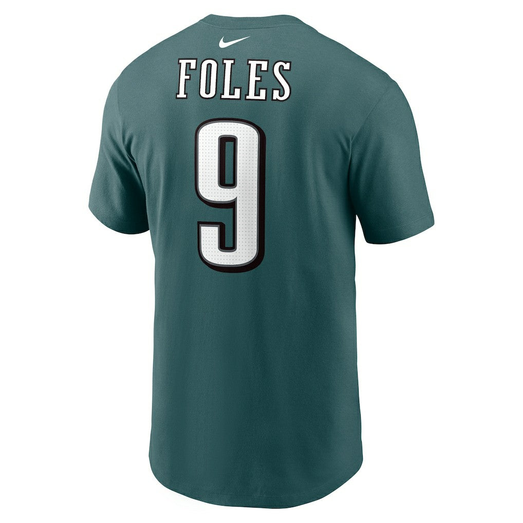 Nick Foles Philadelphia Eagles Retired Player Name & Number T-Shirt - Midnight Green | Nike on sale