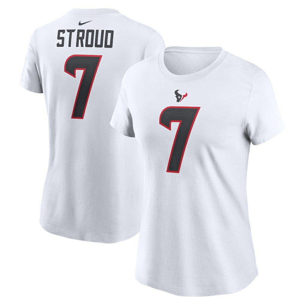 C.J. Stroud Houston Texans Women's Player Name & Number T-Shirt - White | Nike cheap