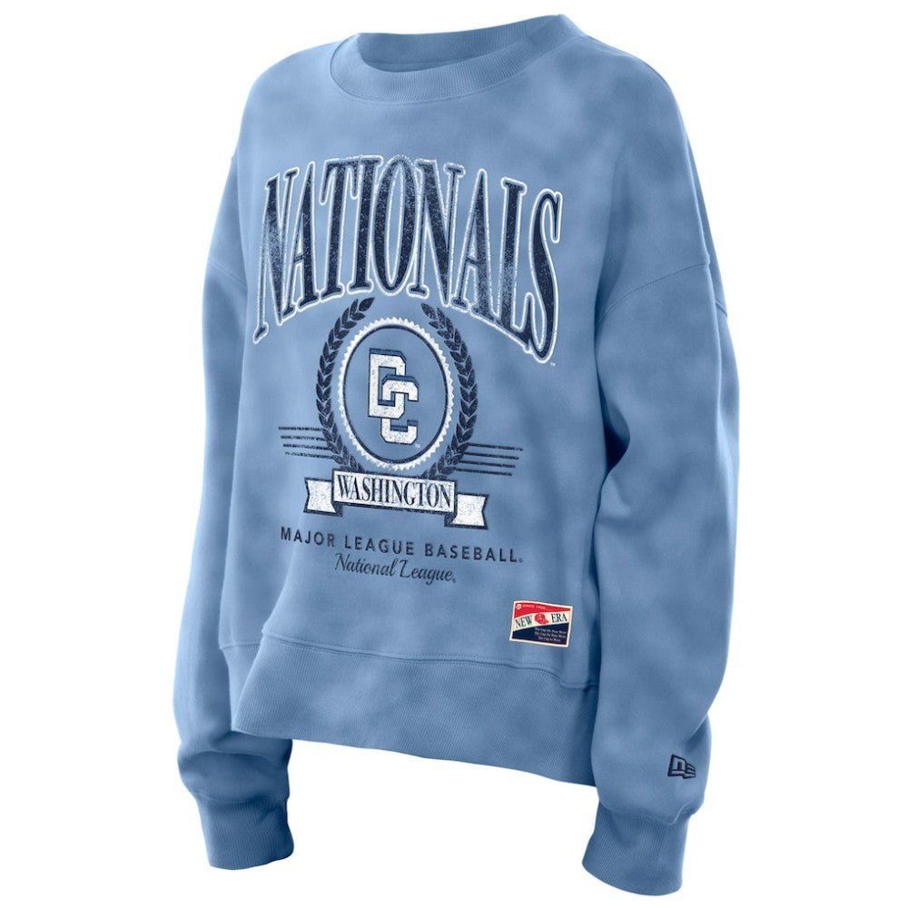 Washington Nationals Women's 2025 City Connect Pullover Sweatshirt - Blue | New Era
