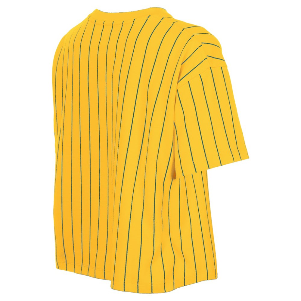 Boston Red Sox Women's 2025 City Connect Pinstripe T-Shirt - Yellow | New Era