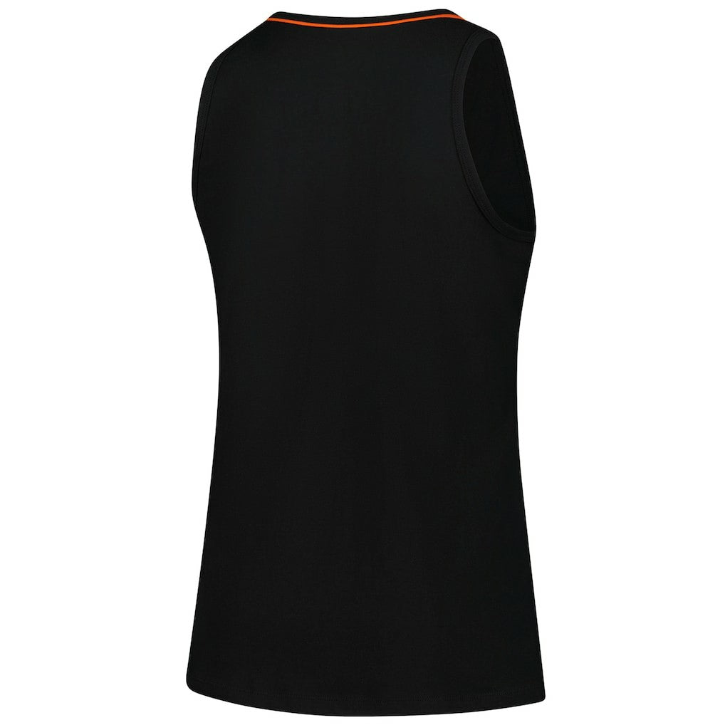 Cincinnati Bengals Logo Athletic Women's Plus Size Stellar Win V-Neck Tank Top - Black cheap