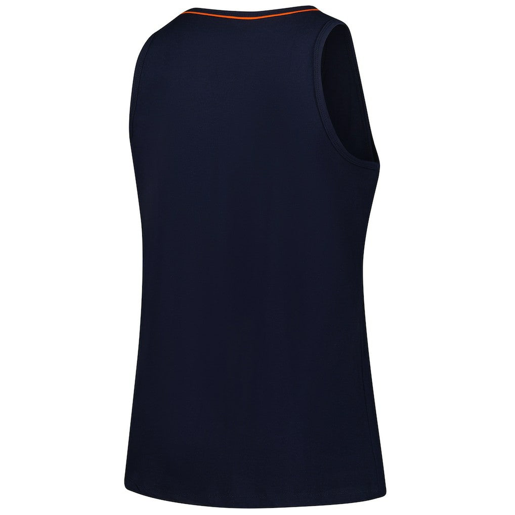 Chicago Bears Logo Athletic Women's Plus Size Stellar Win V-Neck Tank Top - Navy on sale