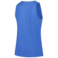 Detroit Lions Logo Athletic Women's Plus Size Stellar Win V-Neck Tank Top - Blue for sale