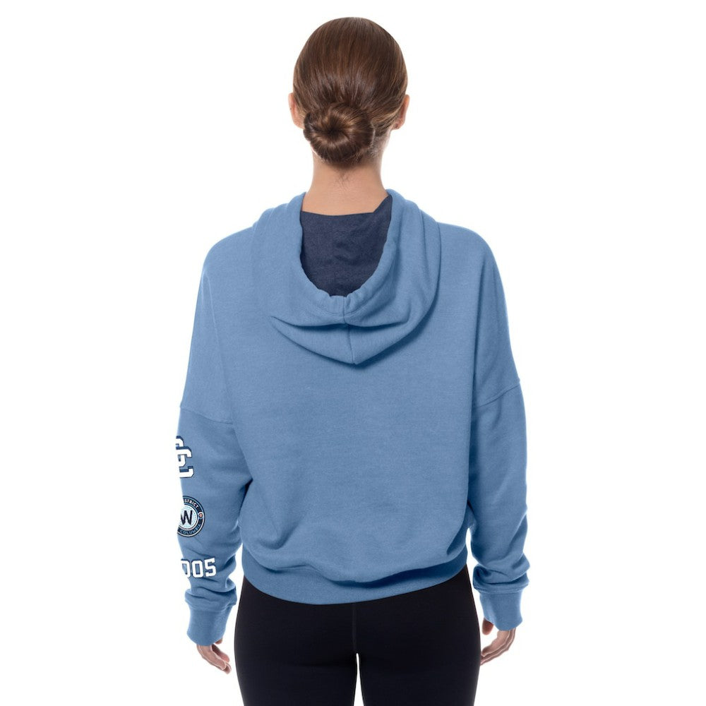 Washington Nationals Women's 2025 City Connect Pullover Hoodie - Blue | New Era