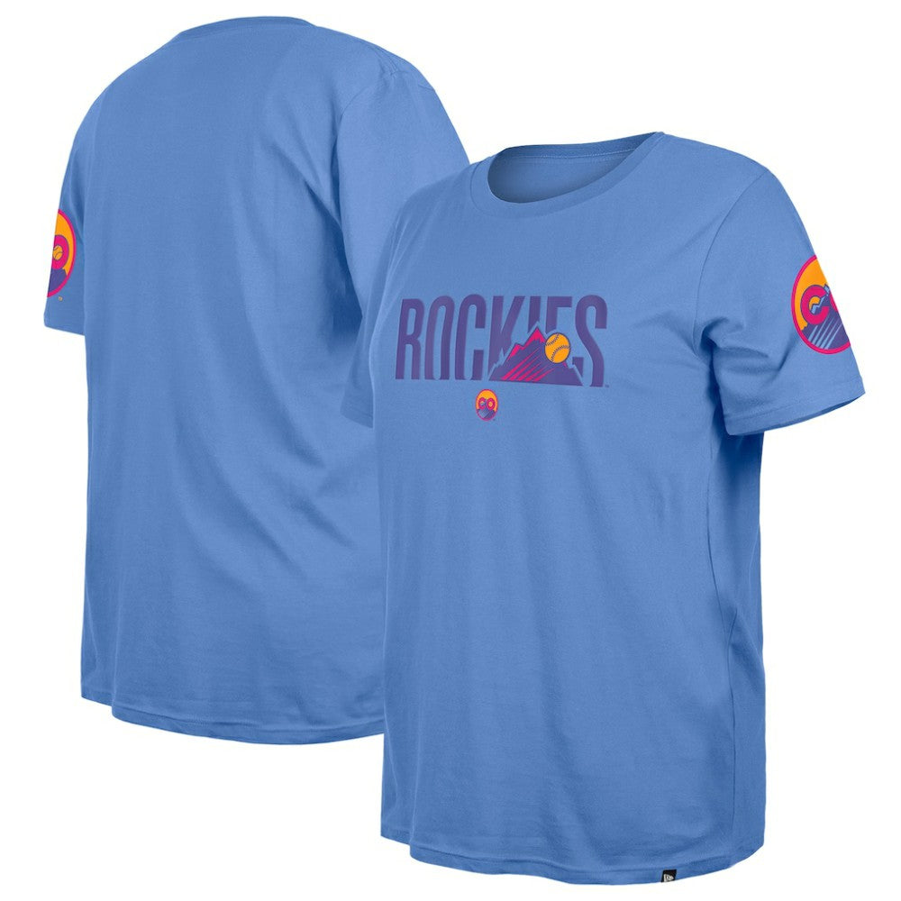 Colorado Rockies Women's 2025 City Connect Plus Size T-Shirt - Blue | New Era