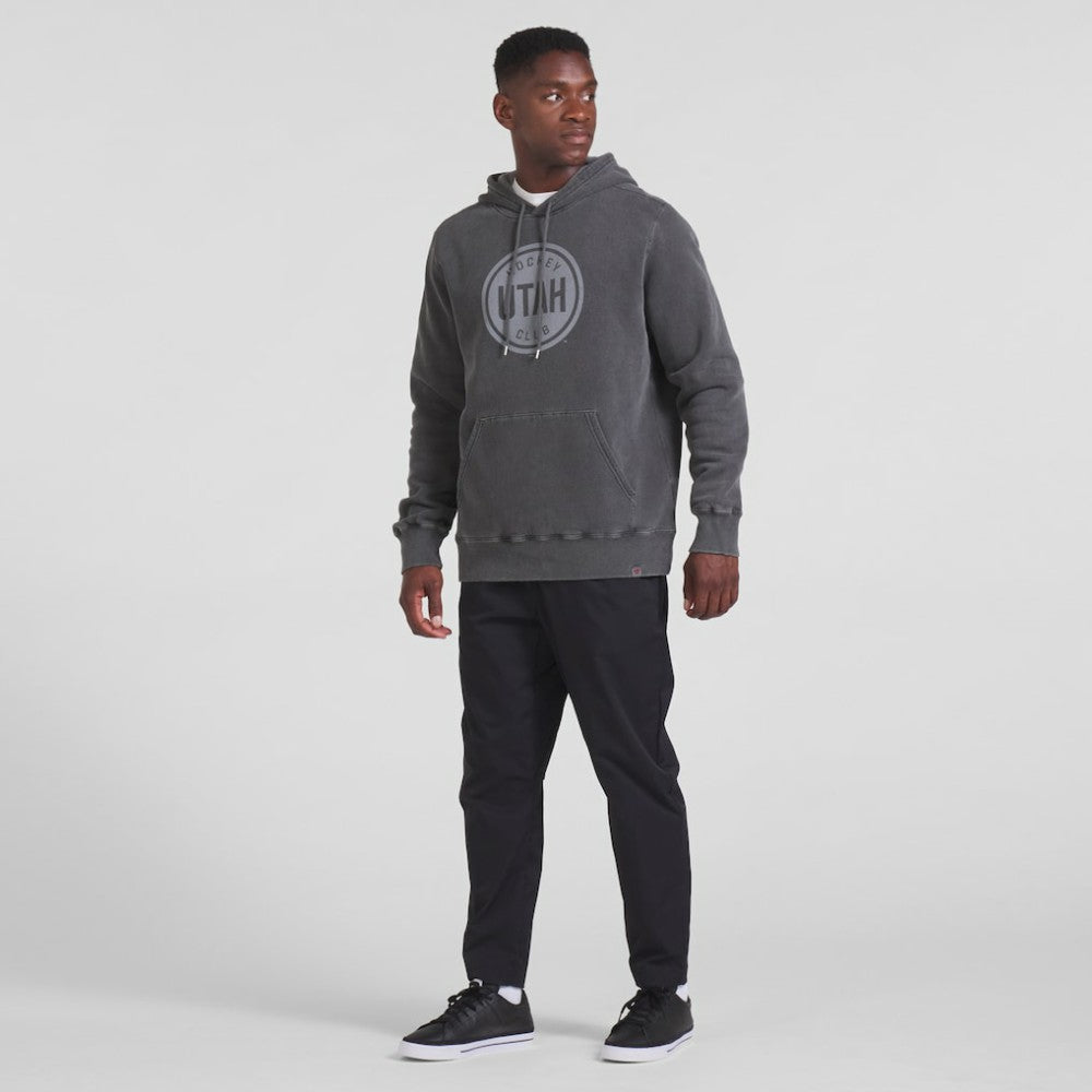 Utah Mammoth Fanatics Redwood Dark Pullover Hoodie Black