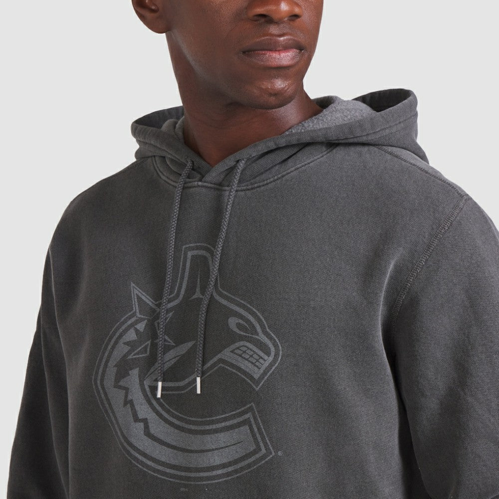 Vancouver Canucks Fanatics Made in Canada Pullover Hoodie Black