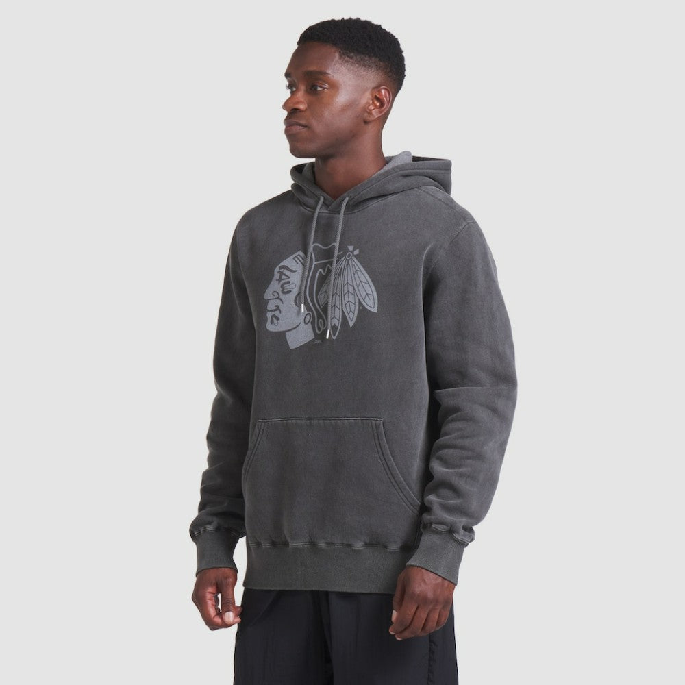 Chicago Blackhawks Fanatics Made in Canada Pullover Hoodie Black