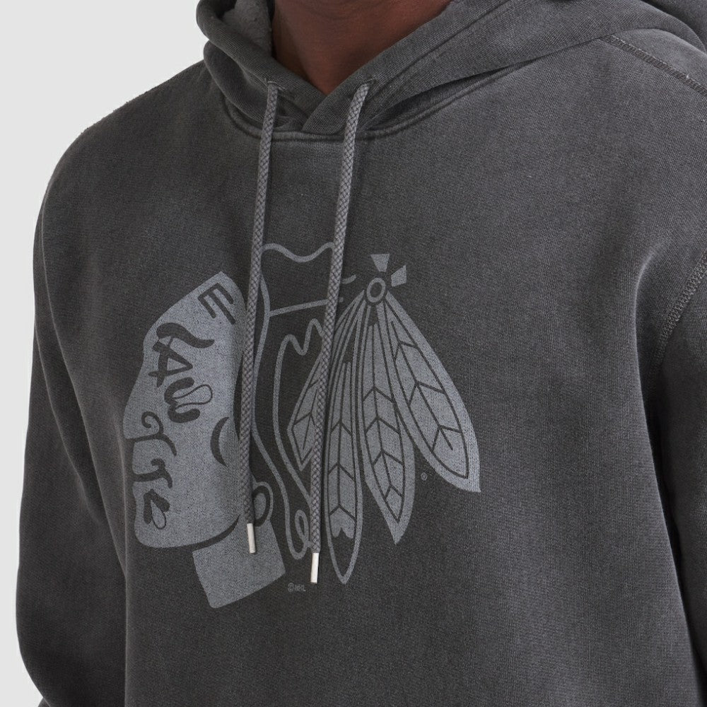 Chicago Blackhawks Fanatics Made in Canada Pullover Hoodie Black