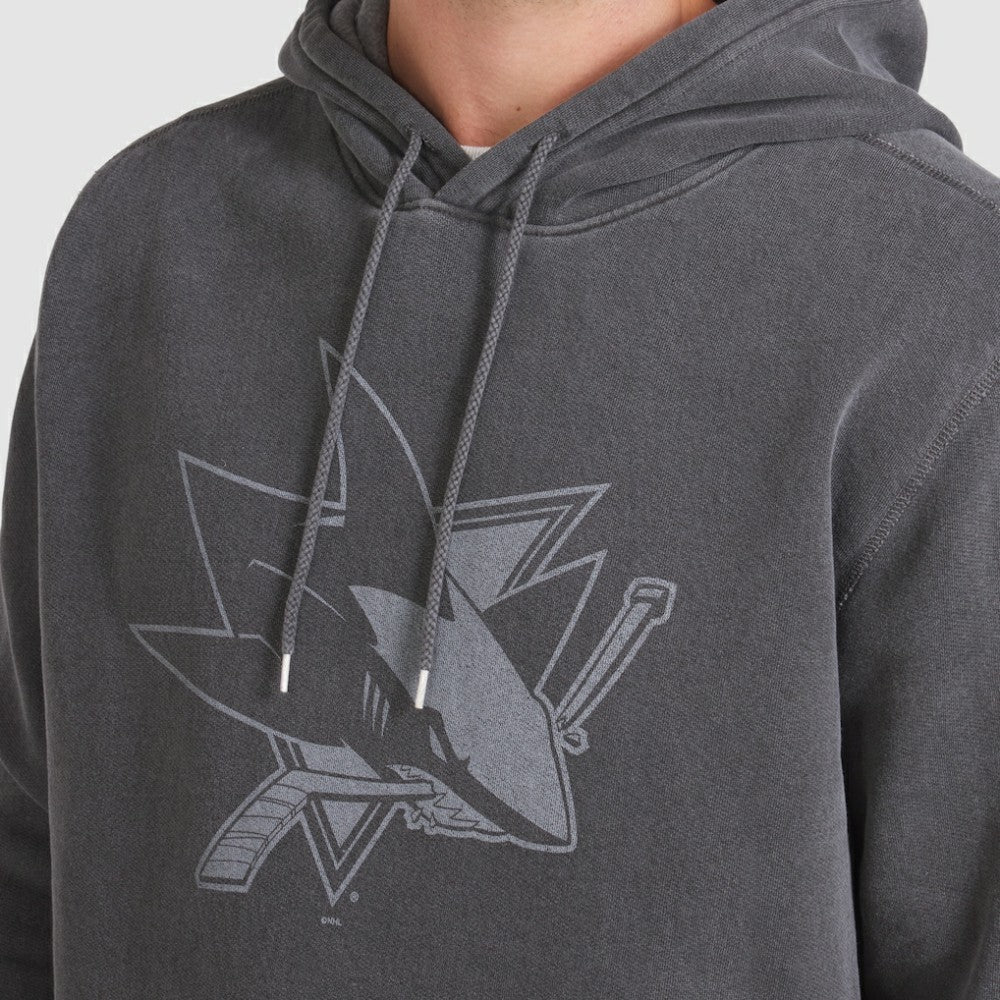 San Jose Sharks Fanatics Made in Canada Pullover Hoodie Black