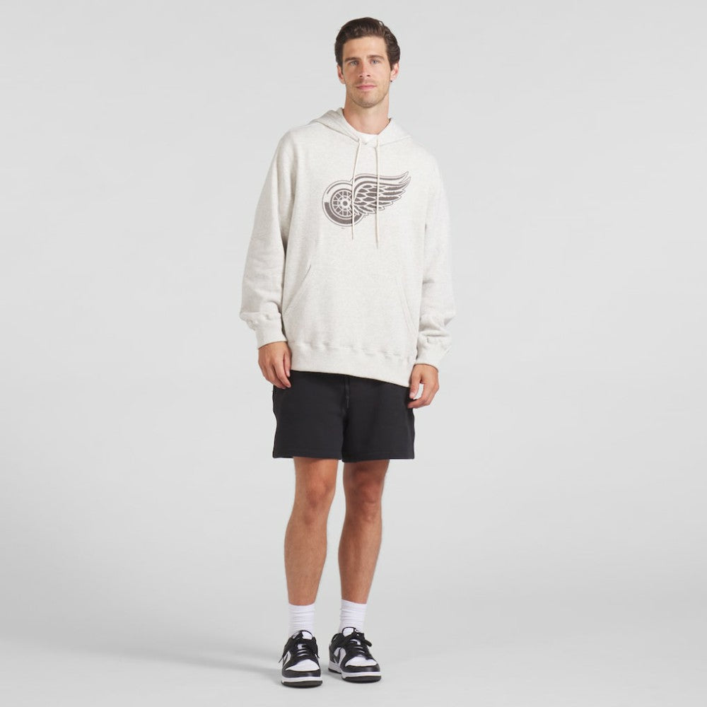 Detroit Red Wings Fanatics Made in Canada Pullover Hoodie Cream