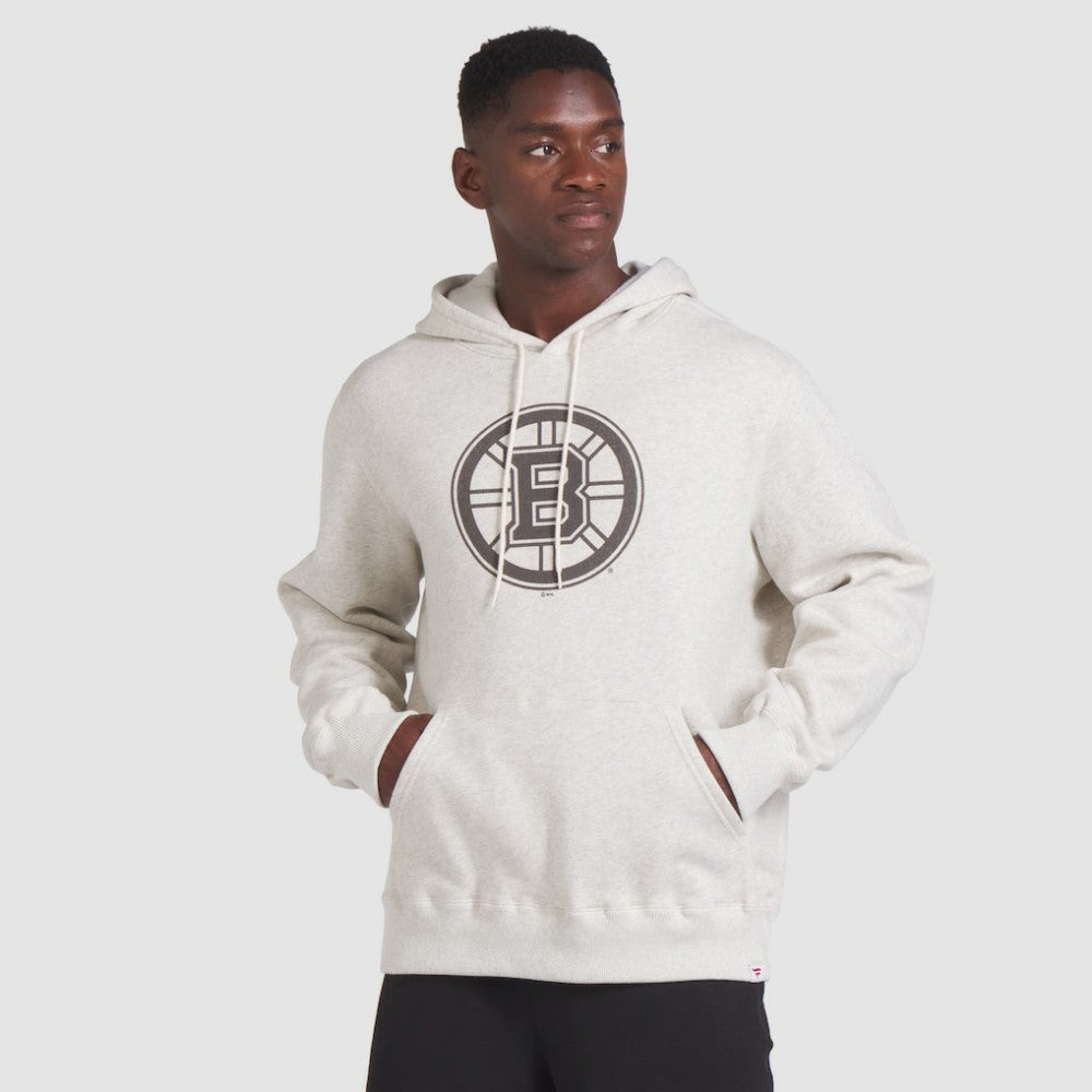 Boston Bruins Fanatics Made in Canada Pullover Hoodie Cream