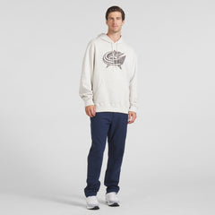 Columbus Blue Jackets Fanatics Made in Canada Pullover Hoodie Cream