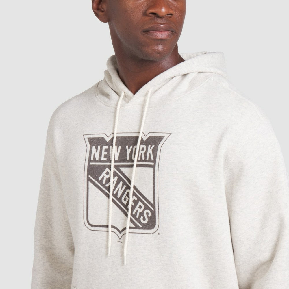 New York Rangers Fanatics Made in Canada Pullover Hoodie Cream