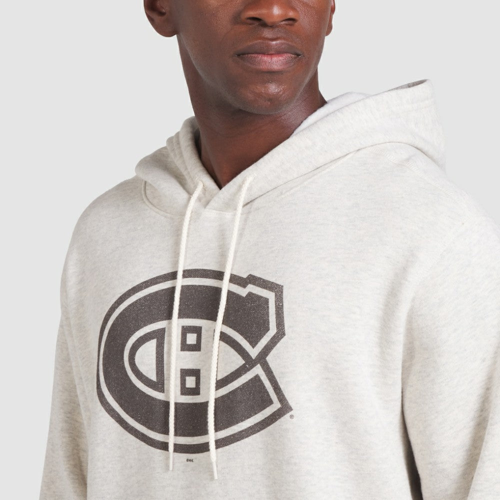 Montreal Canadiens Fanatics Made in Canada Pullover Hoodie Cream