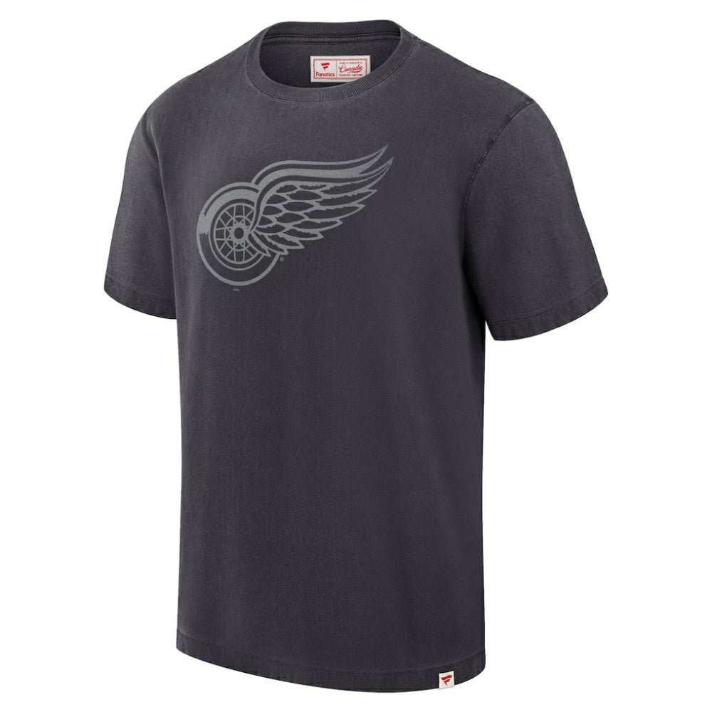 Detroit Red Wings Fanatics Made in Canada T-Shirt Black