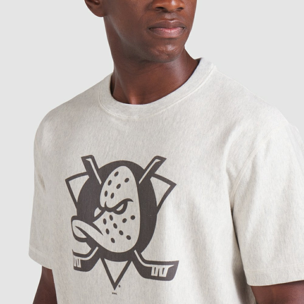 Anaheim Ducks Fanatics Made in Canada T-Shirt Cream