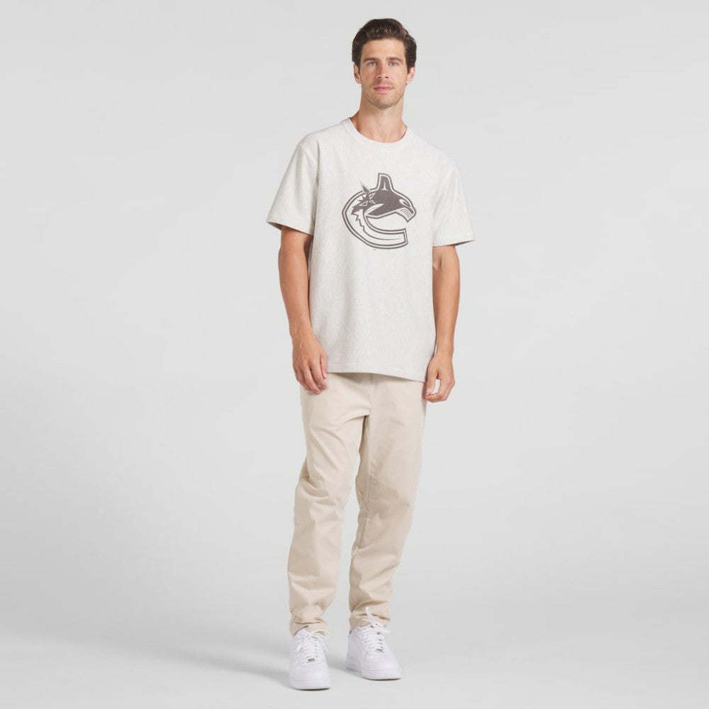 Vancouver Canucks Fanatics Made in Canada T-Shirt Cream