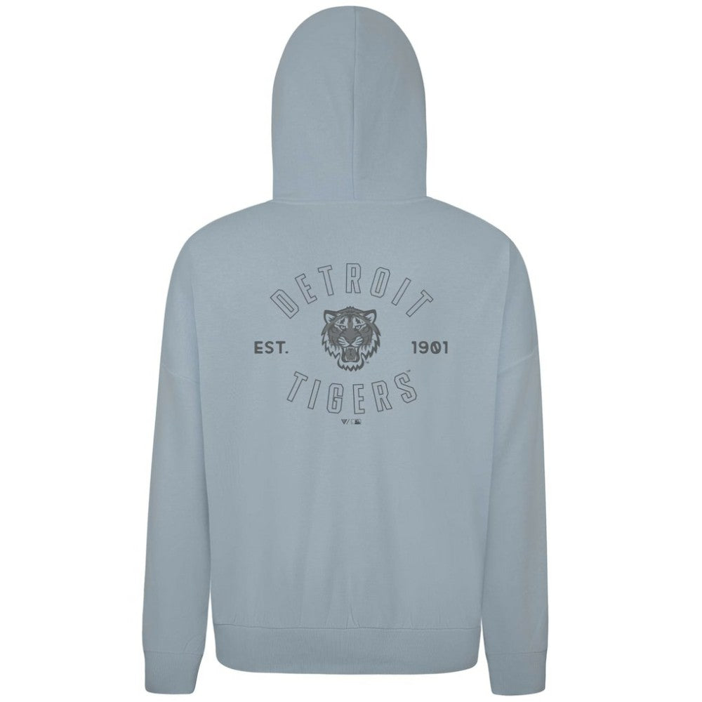 Detroit Tigers Levelwear Contact Nightfall Pullover Hoodie - Gray