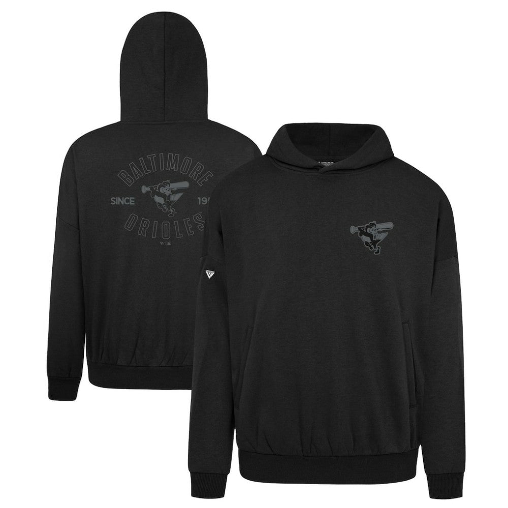 Baltimore Orioles Levelwear Contact Nightfall Pullover Hoodie - Black