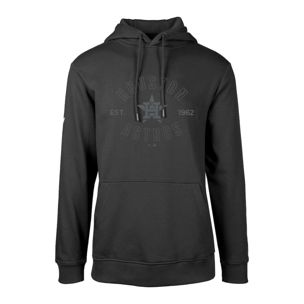 Houston Astros Levelwear Podium Abyssal Pullover Hoodie - Black