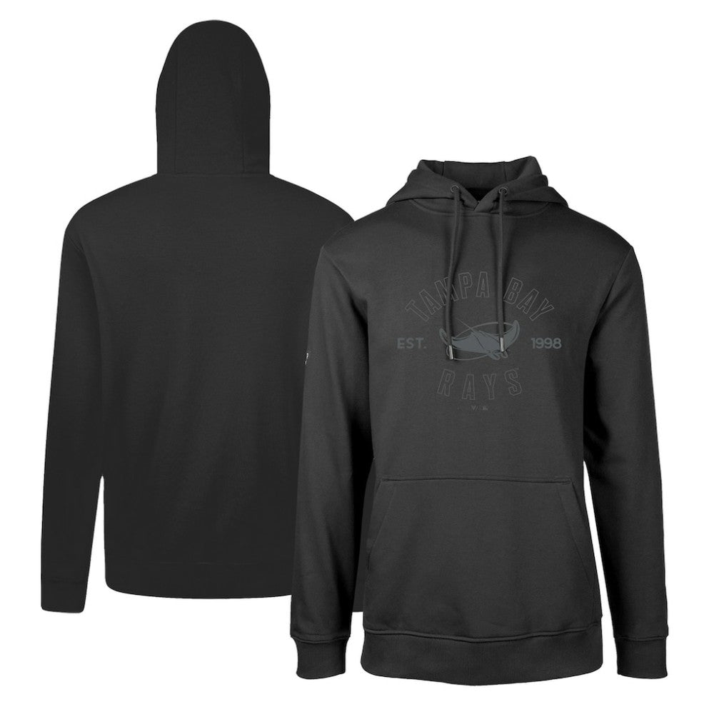 Tampa Bay Rays Levelwear Podium Abyssal Pullover Hoodie - Black