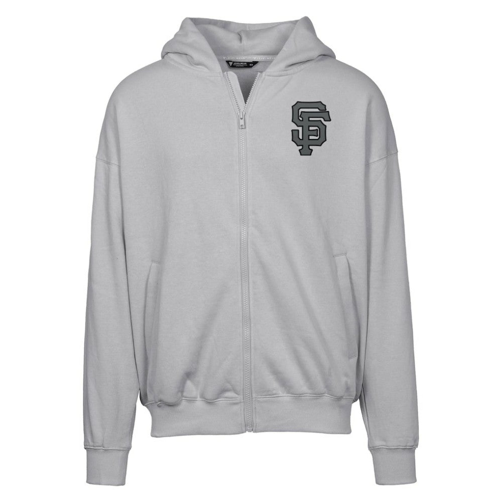 San Francisco Giants Levelwear Uphill Abyssal Full-Zip Hoodie - Gray