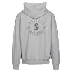 Seattle Mariners Levelwear Uphill Abyssal Full-Zip Hoodie - Gray