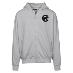 Chicago Cubs Levelwear Uphill Abyssal Full-Zip Hoodie - Gray