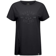 Boston Red Sox Levelwear Women's Influx Abyssal T-Shirt - Black