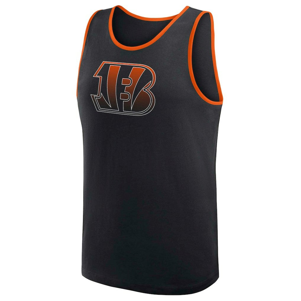 Cincinnati Bengals Logo Athletic Unmatched Success Tank Top - Black outlet