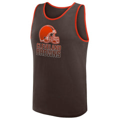 Cleveland Browns Logo Athletic Unmatched Success Tank Top - Brown outlet