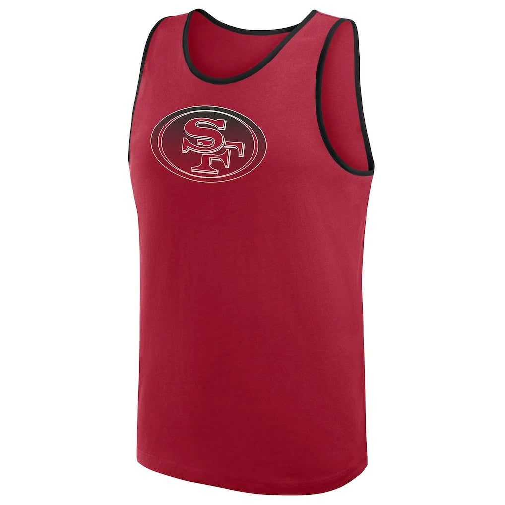 San Francisco 49ers Logo Athletic Unmatched Success Tank Top - Scarlet for sale